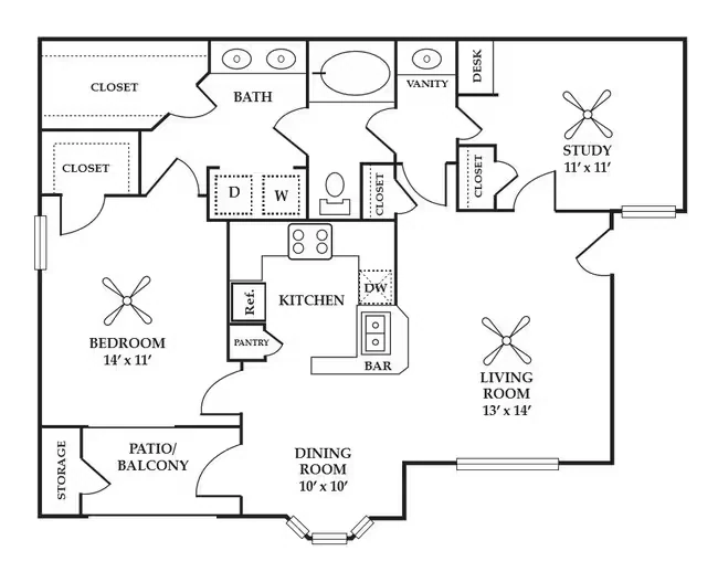The Kensington 01-932 floor plan